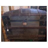 Vintage Wooden Trunk 34x20x24"H