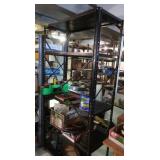 Metal Shelving Unit 36x17x70"(NO CONTENTS)