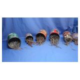 Lg Lot Nails-some Antique Square