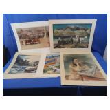 Museum Prints on Poster-Collotypes & more-1930s &