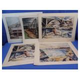 1930s Collotype Museum Prints