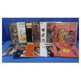 12 Records-incl Elvis, Jethro Tull, Platters,