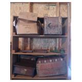 Shoe Shine Kit, Wooden Crate & more