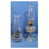 2 Antique Oil Lamps