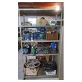Metal Shelving Unit 36x18x66"H(NO CONTENTS)
