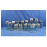 Asst Mason Jars, Ball Jars