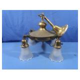 Vintage Brass Chandelier