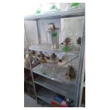 Metal Shelving Unit 30x11.5x58.5"