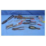 Pipe Wrench, Screwdrivers, Wrenches, Pliers & more