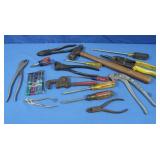 Tools-Tins Snips, Screwdrivers, Wrench, Ball Peen