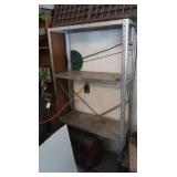 Metal Shelving Unit 29.5x11.5x58"