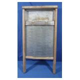National Washboard Glass-Metal & Wood