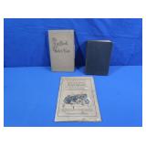 Books-1918 Automobile Guide, 1907 Auto Log Book,