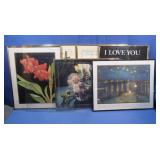 Metal Frames, Hanging Glass