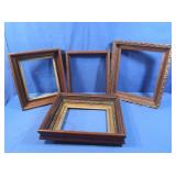 4 Deep Antique Frames