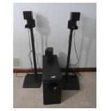 Bose Sound System-6 Speakers, 1 Subwoofer, 2