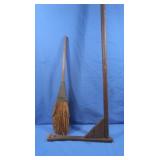 63" Apple Butter Paddle, Hand Broom