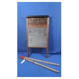 Vintage Maid-Rite Columbus Washboard "Special