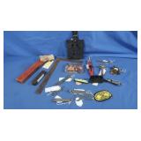 Red Childs Level, Cast Iron Trivet, Rare 1940s