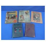 1889 Bird Tales, 1896 Sparkles of Joy, 1901