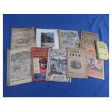 1937 Swamp-root Dream Book, 1912 Farmers Almanac