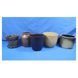 Stoneware Flower Pot, Stoneware Crocks