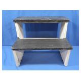 Wood 2-step Stool