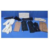 Vintage La Regale White Beaded Evening Bag/Cluth,