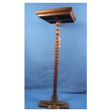 Signed Pop Barna 1928, Spool Turned Stand