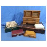 Wood, Vinyl Shell Boxes