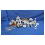 Home Decor & more-Porcelain, Flow Blue, Planters