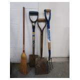 Shovels, Broom