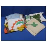 Quilted Pillow Shams, Doll Quilts, Cloth Napkins