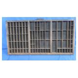 Wood Letter Type Drawer