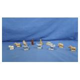 Wade Red Rose Tea Figurines-approx 10