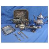 Vintage Silverplate Entertaining Dishes