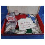 Vintage Linens, Quilt Patches & more