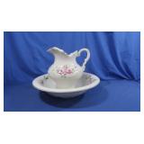 Ceramic Pitcher & Basin Set