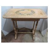 Vintage Wood Console Table 30x16x29.5"