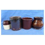 Antique Stoneware Crocks