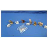 Wade Red Rose Tea Figurines-approx 10