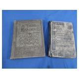 1897 Childrens 3rd Reader, 1879 Spelling Book
