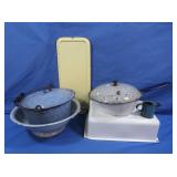 Vintage Enamelware Cookware