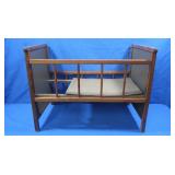 Wood Baby Doll Crib