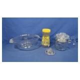 Mikasa Satin Rose Pedestal Cake Plate, Pyrex