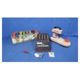 Toy Adding Machine, Japan Combi Mixer, 1950s