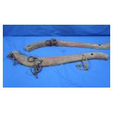 Wooden Double Oxen Tree