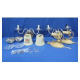 Lighting-Glass & Metal Sconces