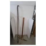 Bent XL Crowbar, Pick Axe