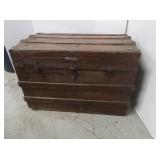 Wooden Trunk 30.5x18x20"